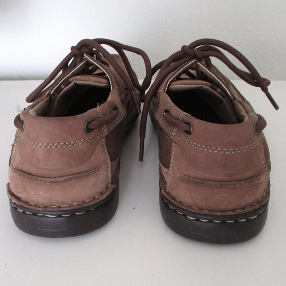 Clarks XTR Lite Mens Tan Nubuck Lace-up Active Casual Loafer NWOB - Size 7M - Picture 8 of 9